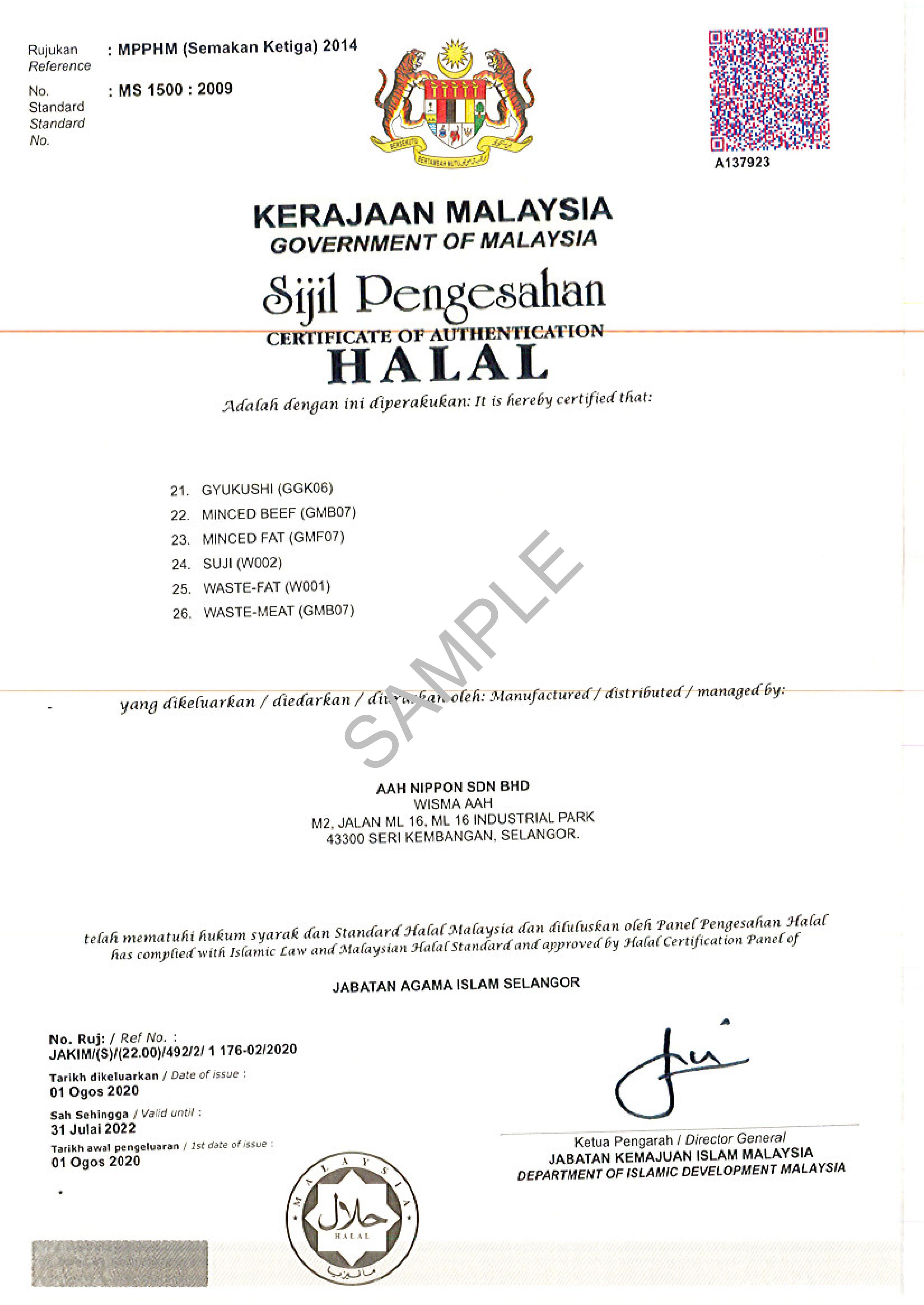 Halal (Jakim)