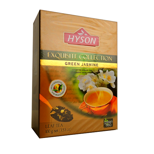 Hyson Exquisite Collection Green Jasmine 100g/pack (40 packs per carton