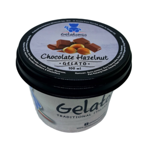 Image of Chocolate Hazelnut Gelato 100ml/cup (24 cups per carton) from Supplybunny.com