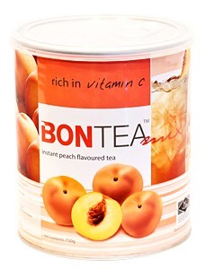 Image of Boncafe - Peach Tea 750g/tin (12 tins per carton) from Supplybunny.com