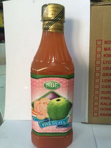 Image of NBE Concentrated Fruit Juice - Pink Guava Juice 1litre/bottle (12 bottles per carton) from Supplybunny.com