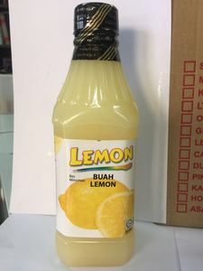 Image of NBE Concentrated Fruit Juice - Lemon Juice 1litre/bottle (12 bottles per carton) from Supplybunny.com