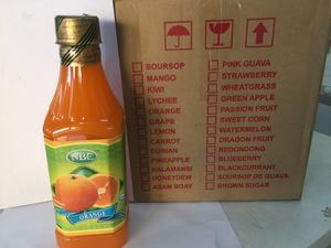 Image of NBE Concentrated Fruit Juice - Orange Juice 1litre/bottle (12 bottles per carton) from Supplybunny.com