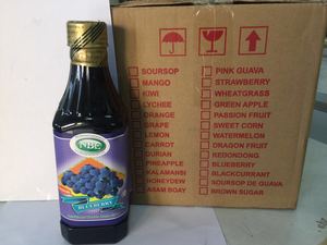 Image of NBE Concentrated Fruit Juice - Blueberry Juice 1litre/bottle (12 bottles per carton) from Supplybunny.com