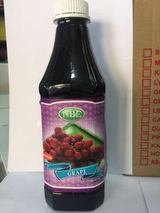 Image of NBE Concentrated Fruit Juice - Grape Juice 1litre/bottle (12 bottles per carton) from Supplybunny.com