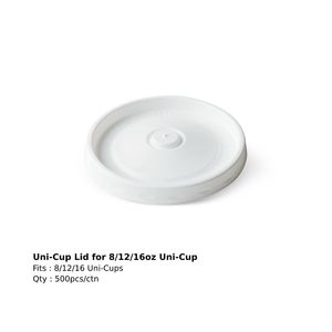 Image of Uni-Cup Lid for 8/12/16oz Cup (500 lids per carton) Item Code: V432S0001 from Supplybunny.com