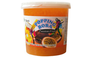 Image of Popping Boba - Passion Fruit 3.2kg/tin (4 tins per carton) from Supplybunny.com
