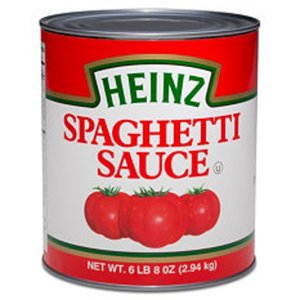 Image of Heinz Spaghetti Sauce 2.892kg/tin (6 tins per carton) from Supplybunny.com