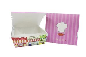 Image of Triple Compartment Lunch Box With Ladies Design 150x140x63 (200 boxes per carton) from Supplybunny.com