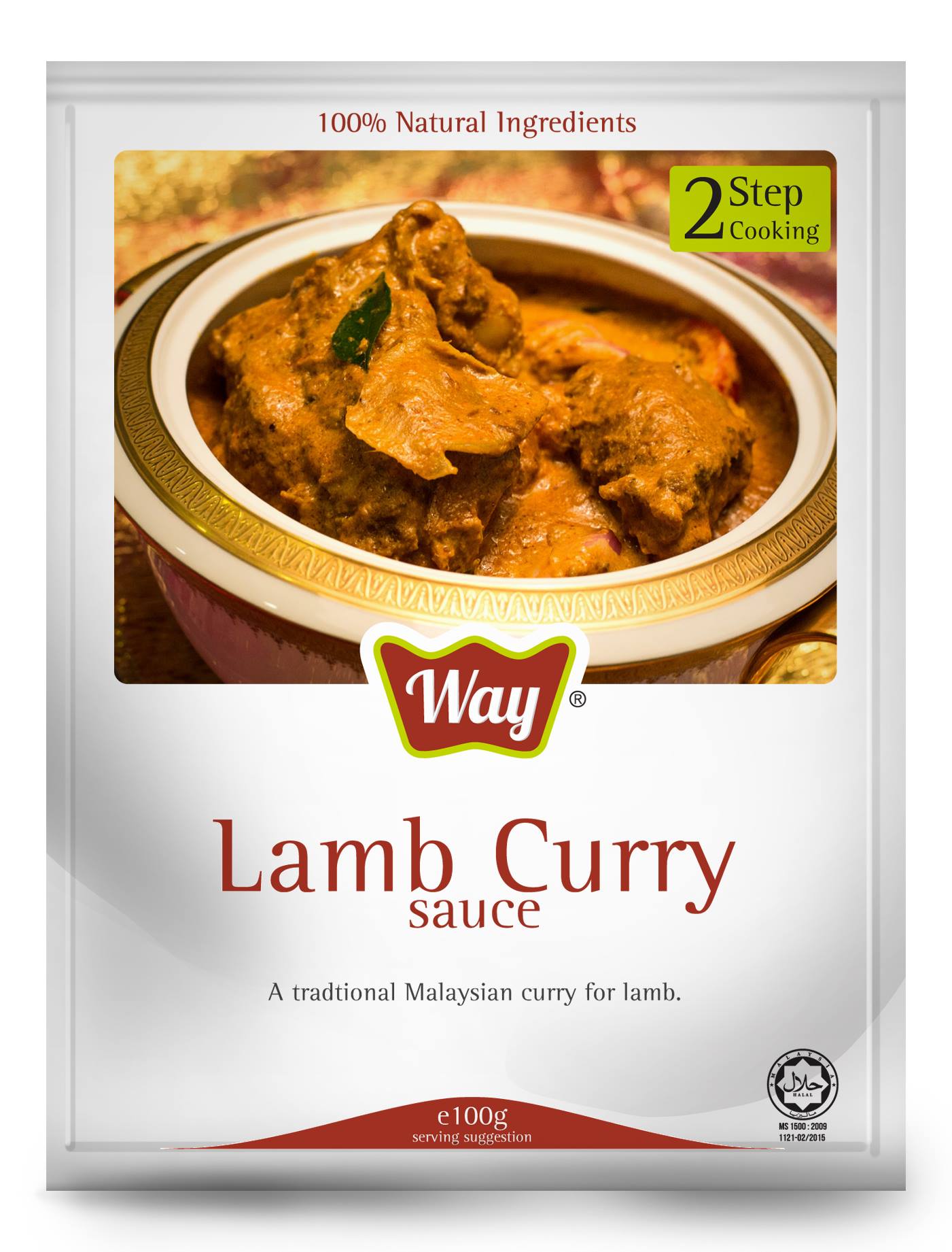 Lamb Curry Sauce 1kg/pack (3 packs per carton) — HORECA Suppliers