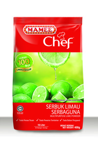 Image of Mamee Chef Serbuk Limau Serbaguna, Multipurpose Lime Powder 400g/pack (sold per pack) from Supplybunny.com