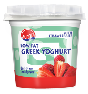 Image of Strawberry Low Fat Greek Yoghurt 135g/ cup (sold per cup) from Supplybunny.com