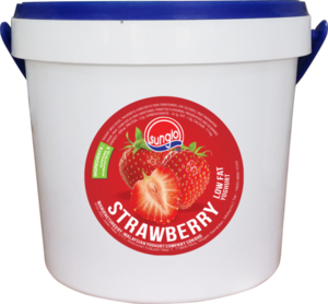 Image of Strawberry Fruit Yoghurt 1.5kg/tub (sold per tub) from Supplybunny.com