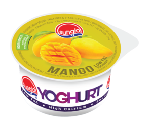 Image of Mango Fruit Yoghurt 90g/cups (24 cups per carton) from Supplybunny.com