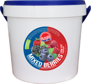 Image of Mixed Berries Fruit Yoghurt 1.5kg/tubs (6 tubs per carton) from Supplybunny.com