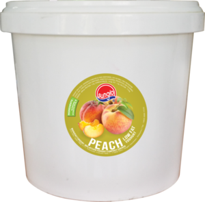 Image of Peach Fruit Yoghurt 5kg/tubs (2 tubs per carton) from Supplybunny.com