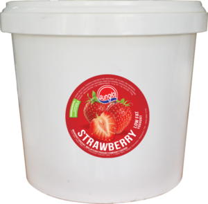Image of Strawberry Fruit Yoghurt 5kg/tubs (2 tubs per carton) from Supplybunny.com