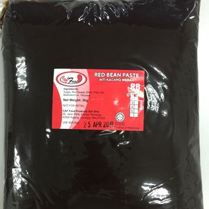 Image of Red Bean Paste 3kg/pack (sold per pack) from Supplybunny.com