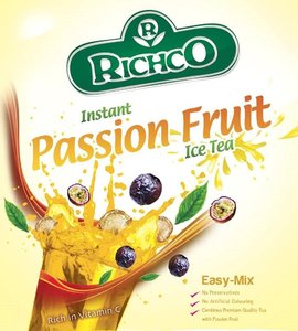 Image of Richco Passion Fruit Ice Tea 1kg/pack (12 packs per carton) from Supplybunny.com