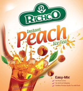 Image of Richco Peach Ice Tea 1kg/pack (12 packs per carton) from Supplybunny.com