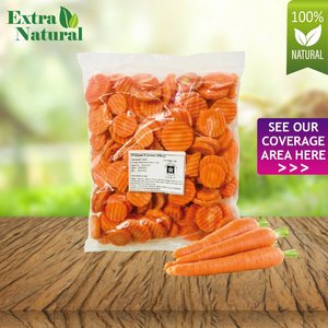 Image of [Extra Natural] Frozen Sliced Carrot 1kg/pack (sold per pack) from Supplybunny.com