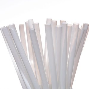 Image of Non-plastic Cornstarch PLA Straws 6mm x 210mm - 250pcs/pack (sold per pack) from Supplybunny.com
