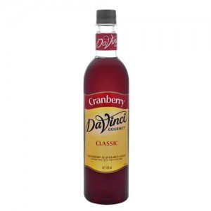 Image of Da Vinci Classic Cranberry Syrups 750ml/bottle (sold per bottle) from Supplybunny.com