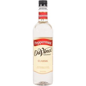 Image of Da Vinci Classic Peppermint Syrups 750ml/bottle (sold per bottle) from Supplybunny.com