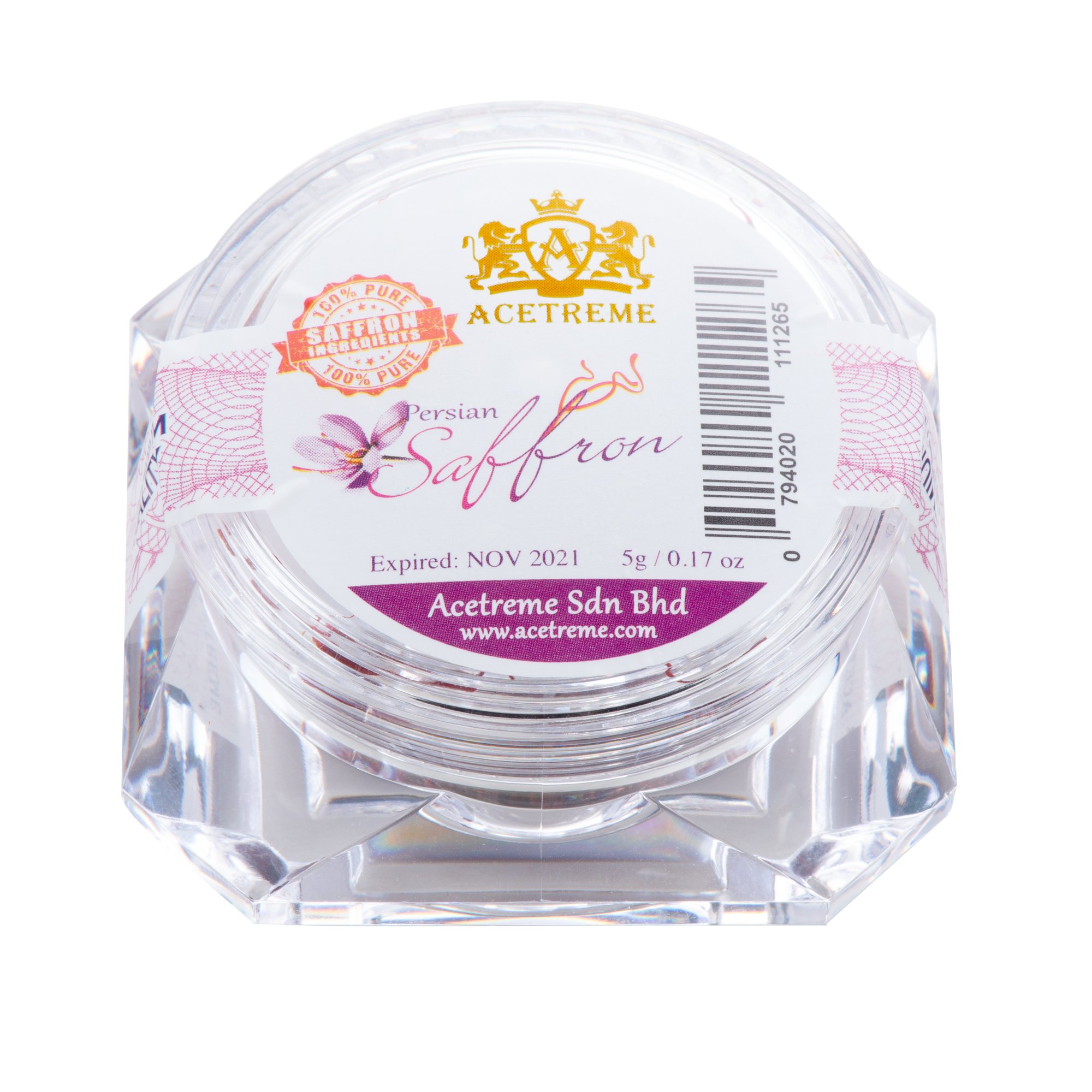 Premium Saffron Grade A+ Diamond Packaging 5g/bottle (sold per bottle