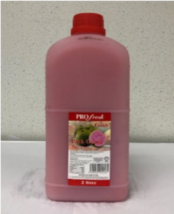 Image of Profresh Pink Guava Juice 2 Liter/ bottle (sold per bottle) from Supplybunny.com