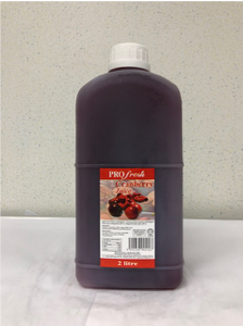 Image of Profresh Cranberry Juice 2 Liter/ bottle (sold per bottle) from Supplybunny.com
