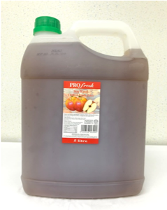 Image of Profresh Chilled Apple Juice 5 Liter/ bottle (5 bottles per carton) from Supplybunny.com