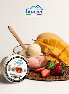 Image of Gelato Eco Strawberry Cream 5L/Tub (sold per tub) *Minimum 4 tubs per order* from Supplybunny.com