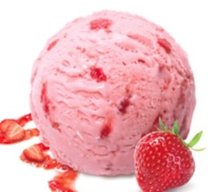 Image of Gelato Strawberry Cream 100ml/cup  (24 cups per carton) from Supplybunny.com