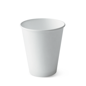 Image of Eunice Paper Single Wall Hot Cup (White) 12oz (1000 pieces per carton) from Supplybunny.com