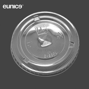 Image of Eunice PET Transparent Flat Lid 16/20oz (1000 pieces per carton) from Supplybunny.com