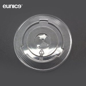 Image of Eunice PET Transparent Flat Lid 12oz (1000 pieces per carton) from Supplybunny.com