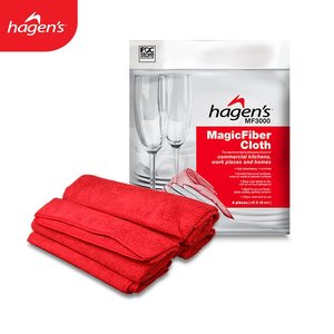 Image of Hagen's Microfibre Cloth (50 packet x 4 pieces per pack) from Supplybunny.com