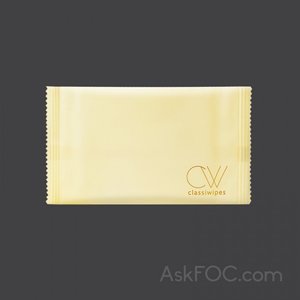 Image of Classicwipes 501 Individual Wet Tissue (960 pieces per carton) from Supplybunny.com