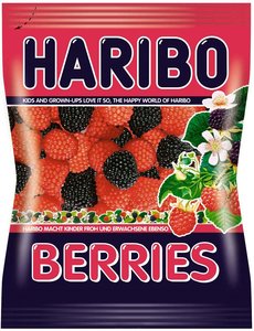 Image of HARIBO Gummies Berries 80gm/pack (24 packs per carton) Recipe from Germany -GBA P.Code: HA216 from Supplybunny.com
