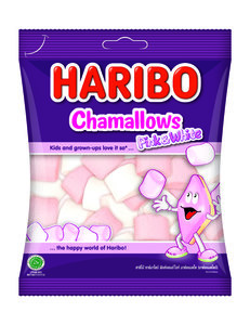 Image of HARIBO Marshmallows Chamallows 70gm/Pack (24 packs per carton) Recipe from Germany - GBA P.Code: HA503 from Supplybunny.com