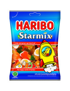 Image of HARIBO Gummies Starmix 80gm/pack (24 packs per carton) Recipe from Germany -GBA P.Code: HA213 from Supplybunny.com