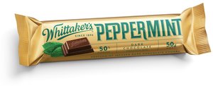 Image of WHITTAKER'S Chunks Dark Peppermint 50gm/pack (36 packs per carton) Imported from New Zealand - GBA P.Code: WTK40006 from Supplybunny.com
