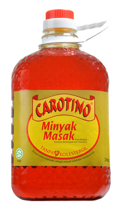Image of CAROTINO Cooking Oil 3kg/bottle (6 bottles per carton) - GBA P.Code: CR102 from Supplybunny.com