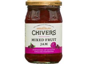 Image of CHIVERS Mixed Fruits Jam 340gm/bottle (6 bottles per carton) Imported from UK - GBA P.Code: CJ0202 from Supplybunny.com
