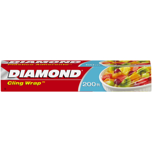 Image of DIAMOND Cling Wrap 200 ft(60m)/Box (24 boxes per carton) GBA P.Code: DM20002 from Supplybunny.com