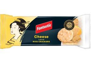 Image of FANTASTIC Rice Crackers Cheese 100gm/pack (12 packs per carton) Imported from Thailand - GBA P.Code: 80008 from Supplybunny.com