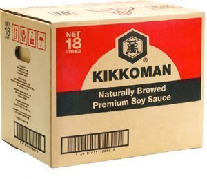 Image of KIKKOMAN Soy Sauce 18L/carton (sold per carton) Imported from Japan - GBA P.Code: KK1206 from Supplybunny.com