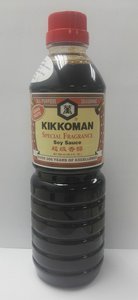 Image of KIKKOMAN Special Fragrance Soy Sauce 600ml/bottle (12 bottles per carton) Imported from Japan - GBA P.Code: KK1207 from Supplybunny.com