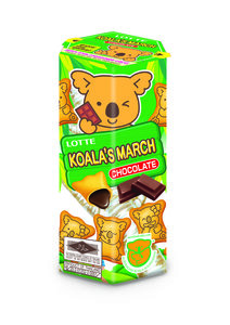 Image of KOALA'S MARCH Regular Pack Chocolate 37gm/pack (6 packs per carton) - GBA P.Code: LT11001 from Supplybunny.com